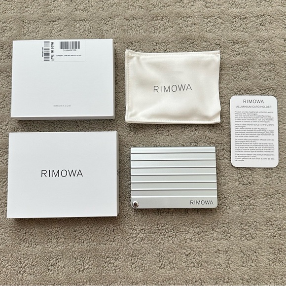 RIMOWA Aluminum Card Holder - Silver - Picture 1 of 5